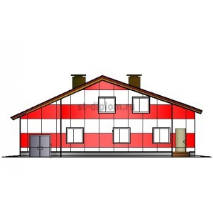Двухэтажный одноквартирный дом в г.Саратов